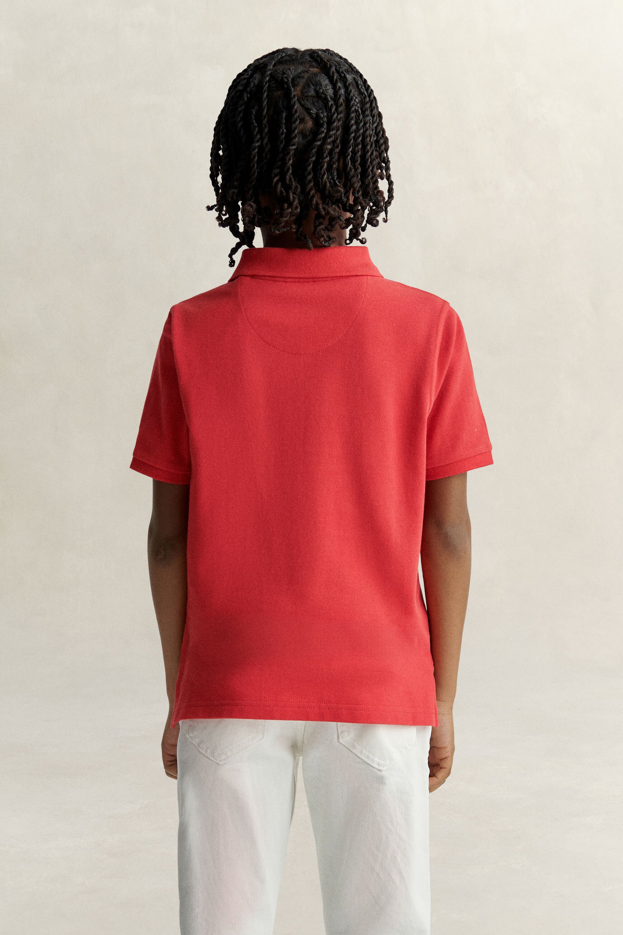 Teens Shield piqué poloshirt