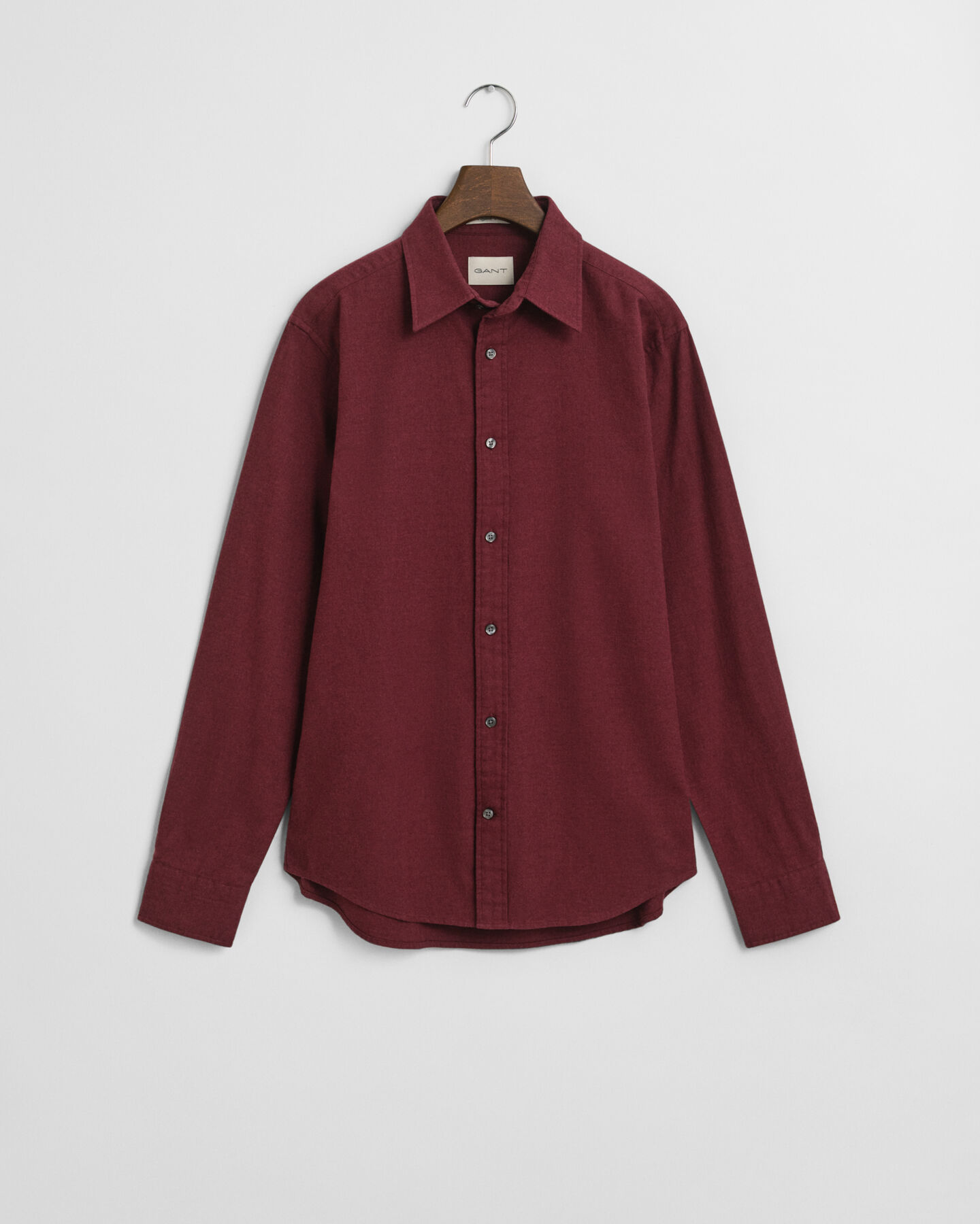 Regular Fit gemêleerd flanellen hemd