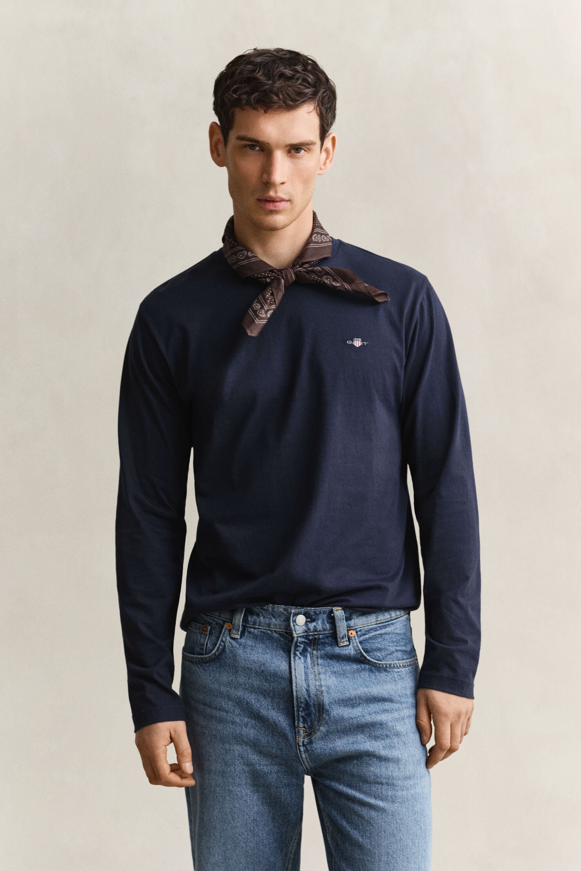 Shield T-shirt met lange mouwen