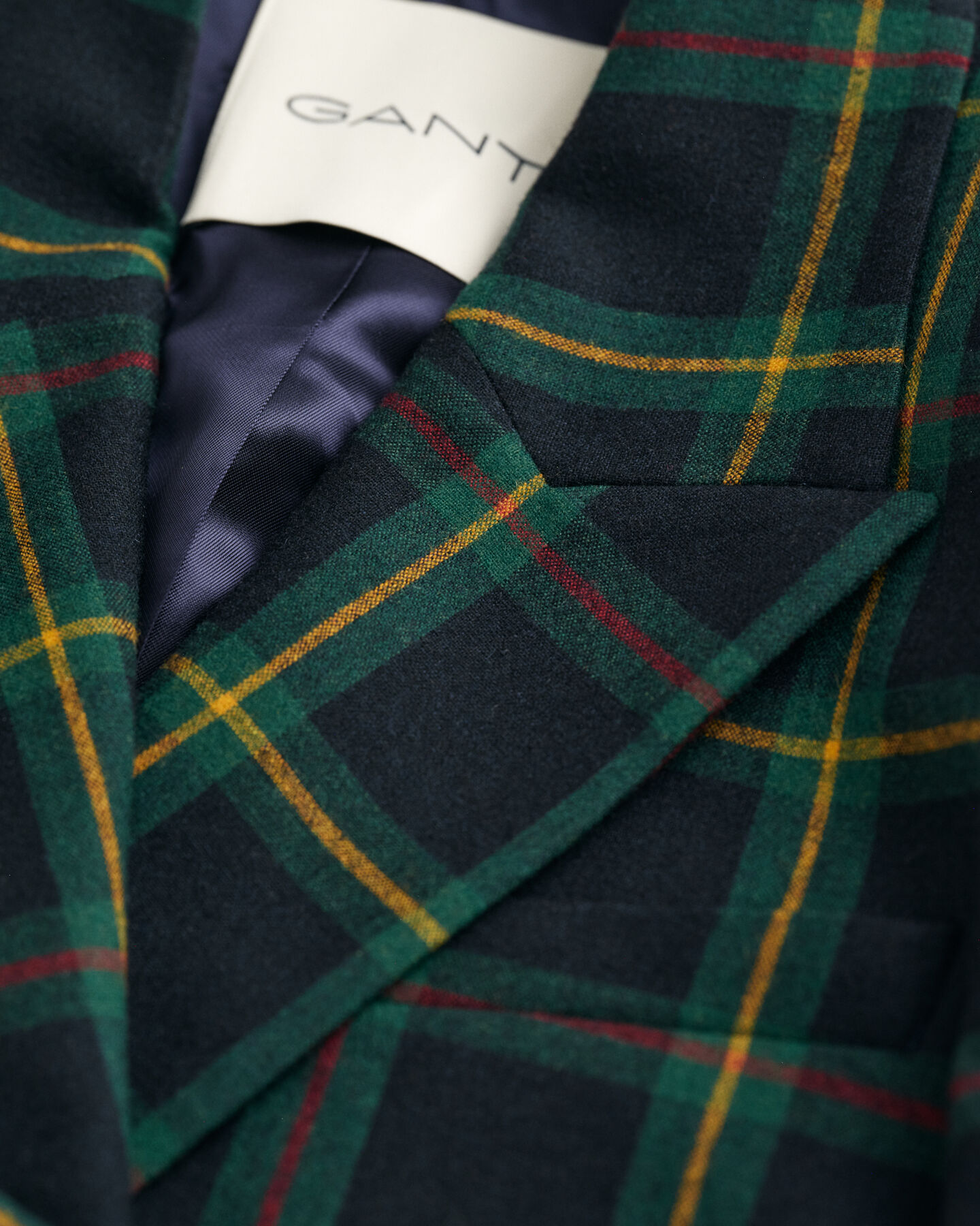 Veste blazer de costume regular fit à carreaux