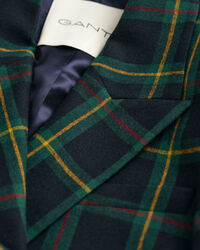 Veste blazer de costume regular fit à carreaux