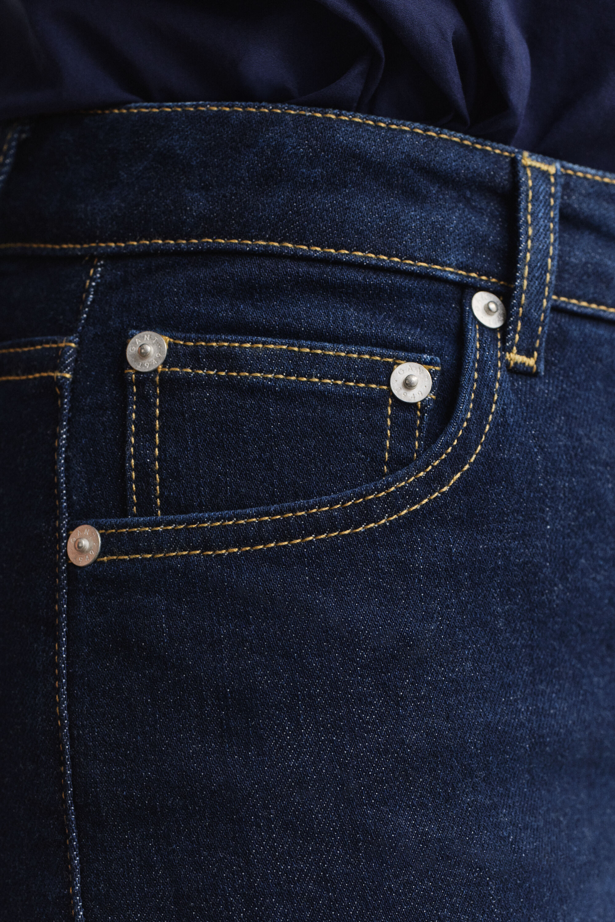 Jean stretch coupe slim évasé