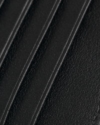 Porte-cartes zippé en cuir