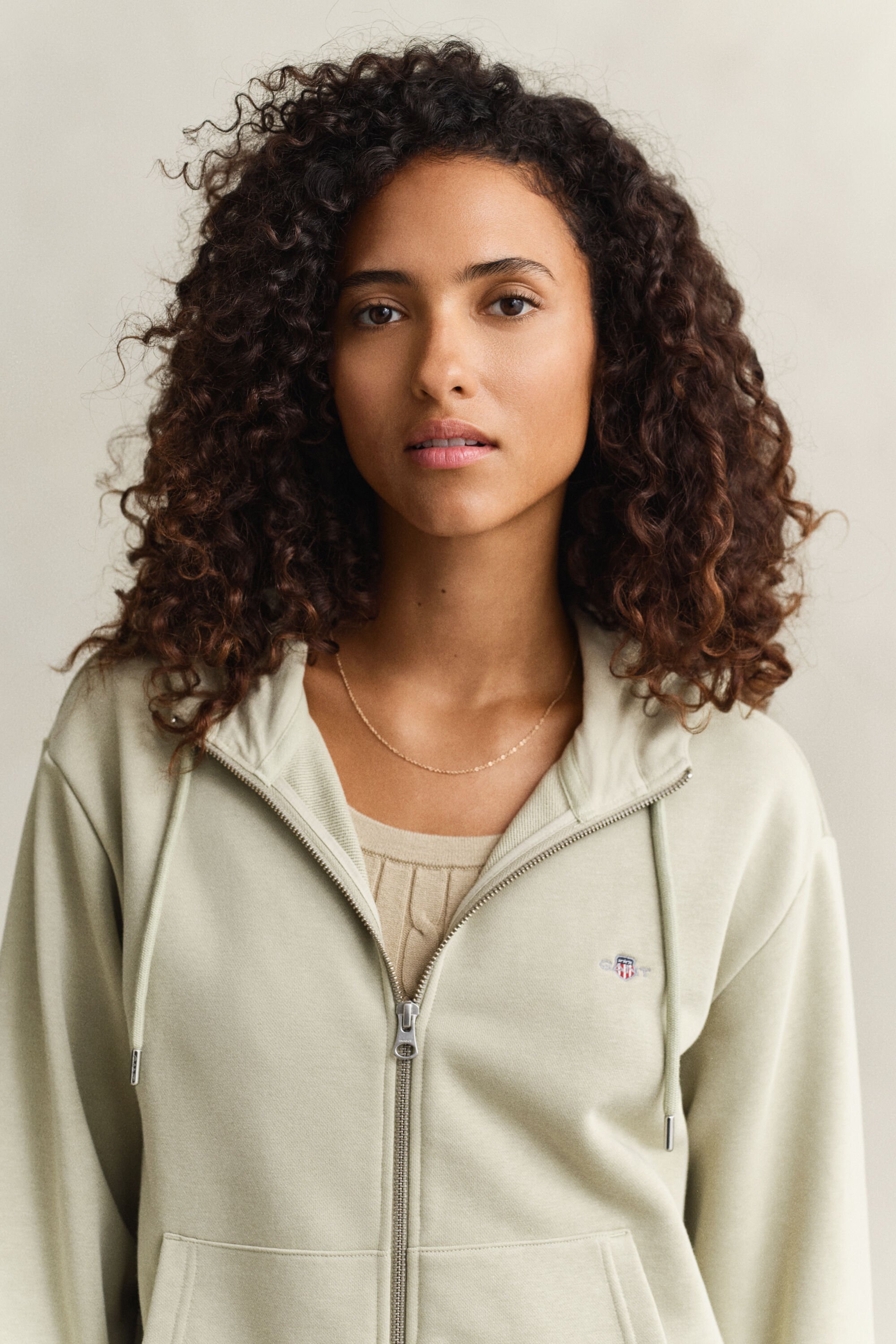 Sweat à capuche zippé Shield