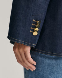 Veste regular fit en denim Club Blazer