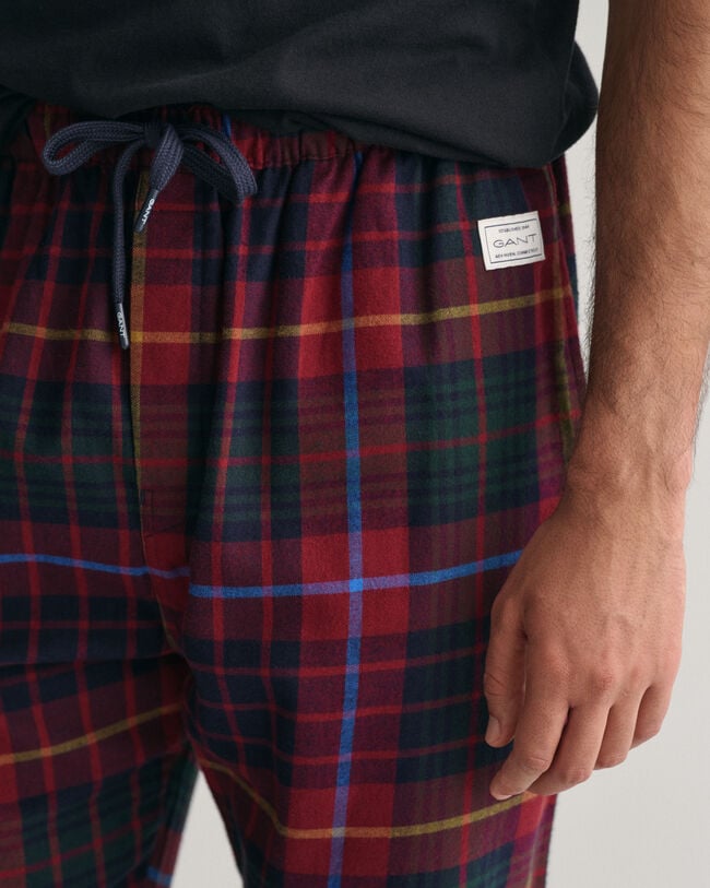 Pantalon de pyjama à carreaux