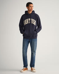 Sweat &agrave; capuche en jersey USA Graphic