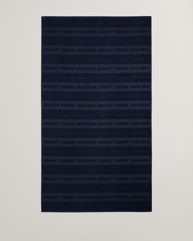 Serviette de plage en jacquard GANT New Haven