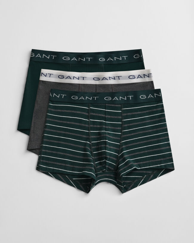 Set van drie gestreepte boxershorts in cadeauverpakking