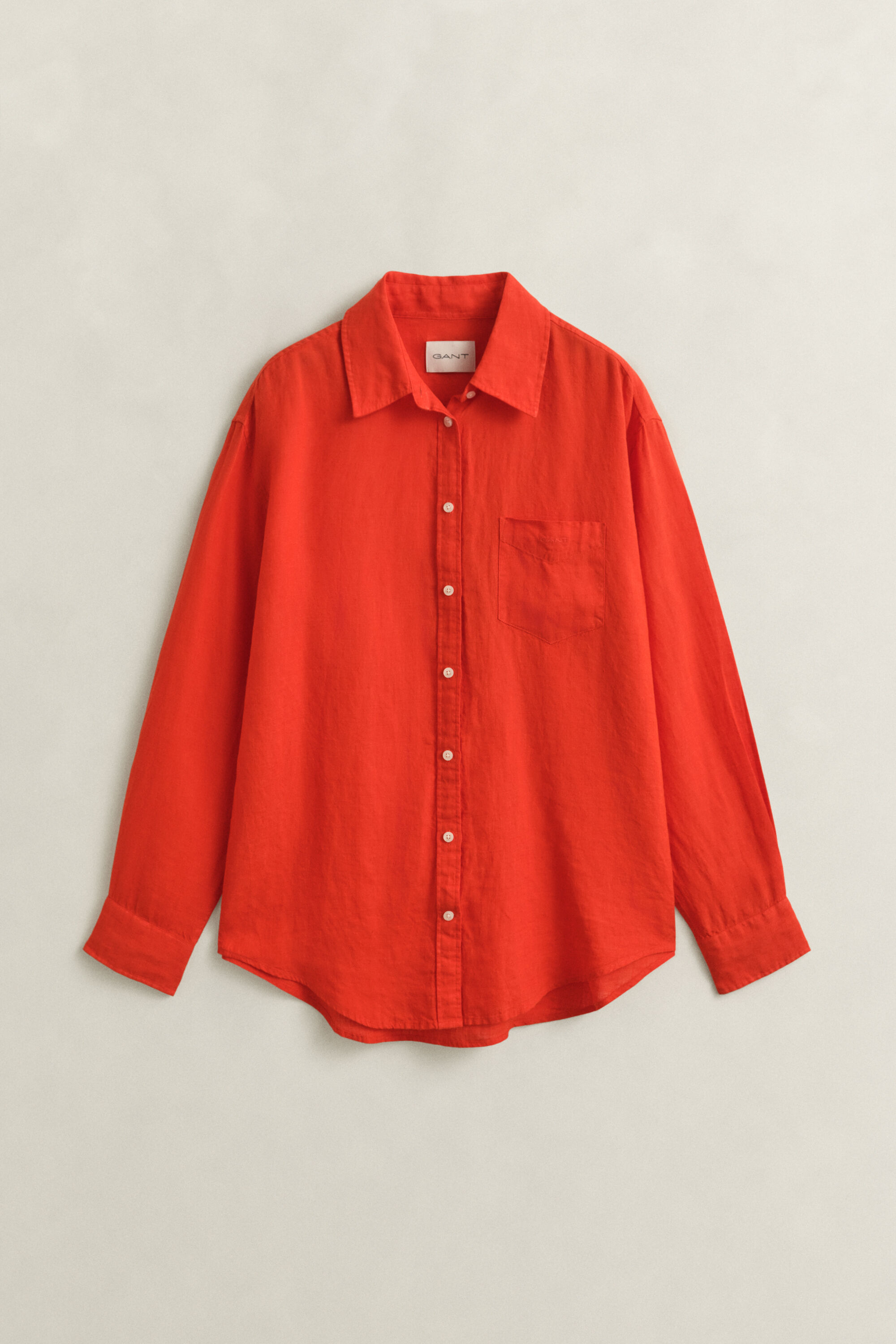 Chemise relaxed fit en lin