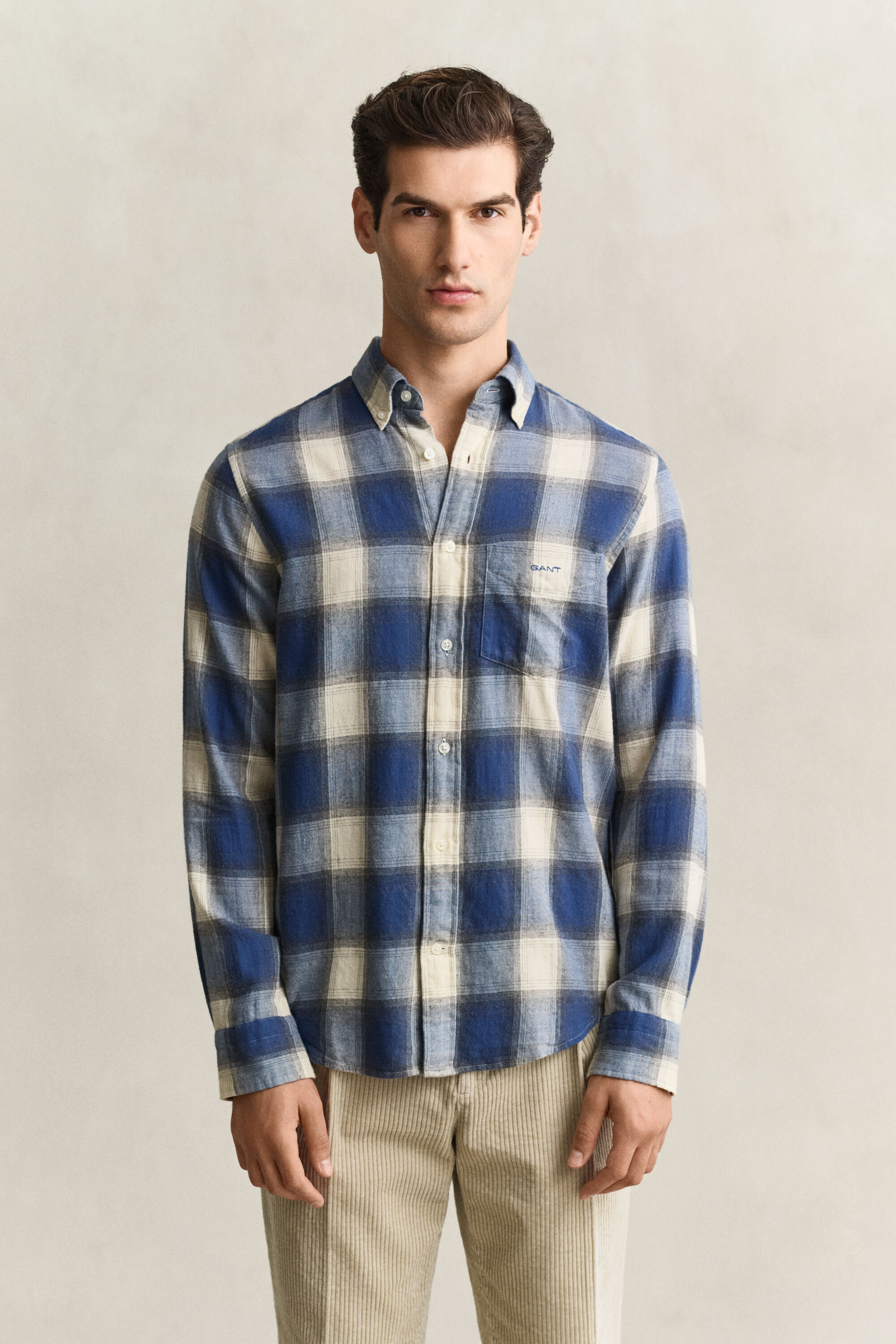 Geruit hemd van Windblown-flanel