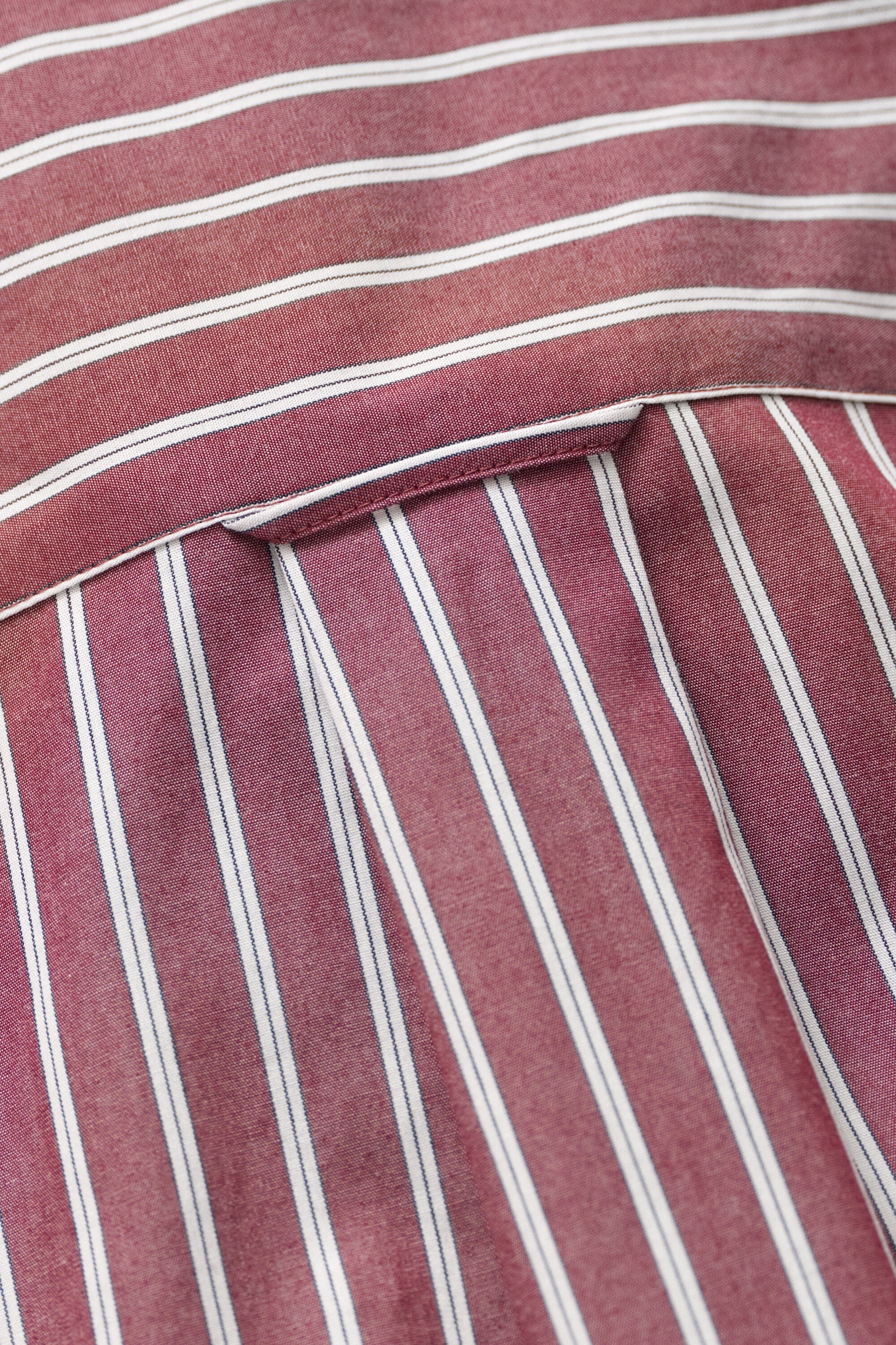 Poplin hemd met strepen