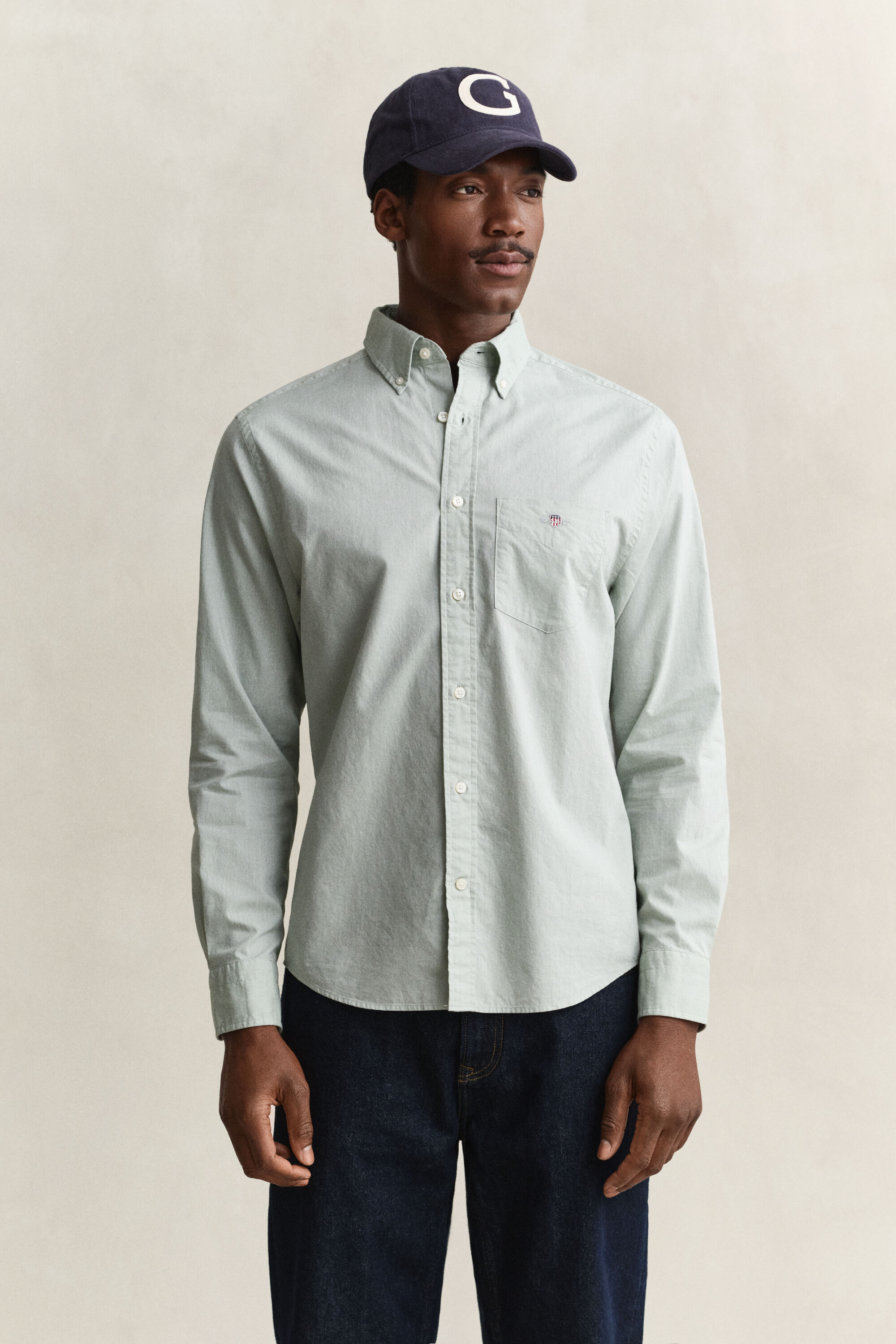 Regular Fit Classic overhemd van poplin