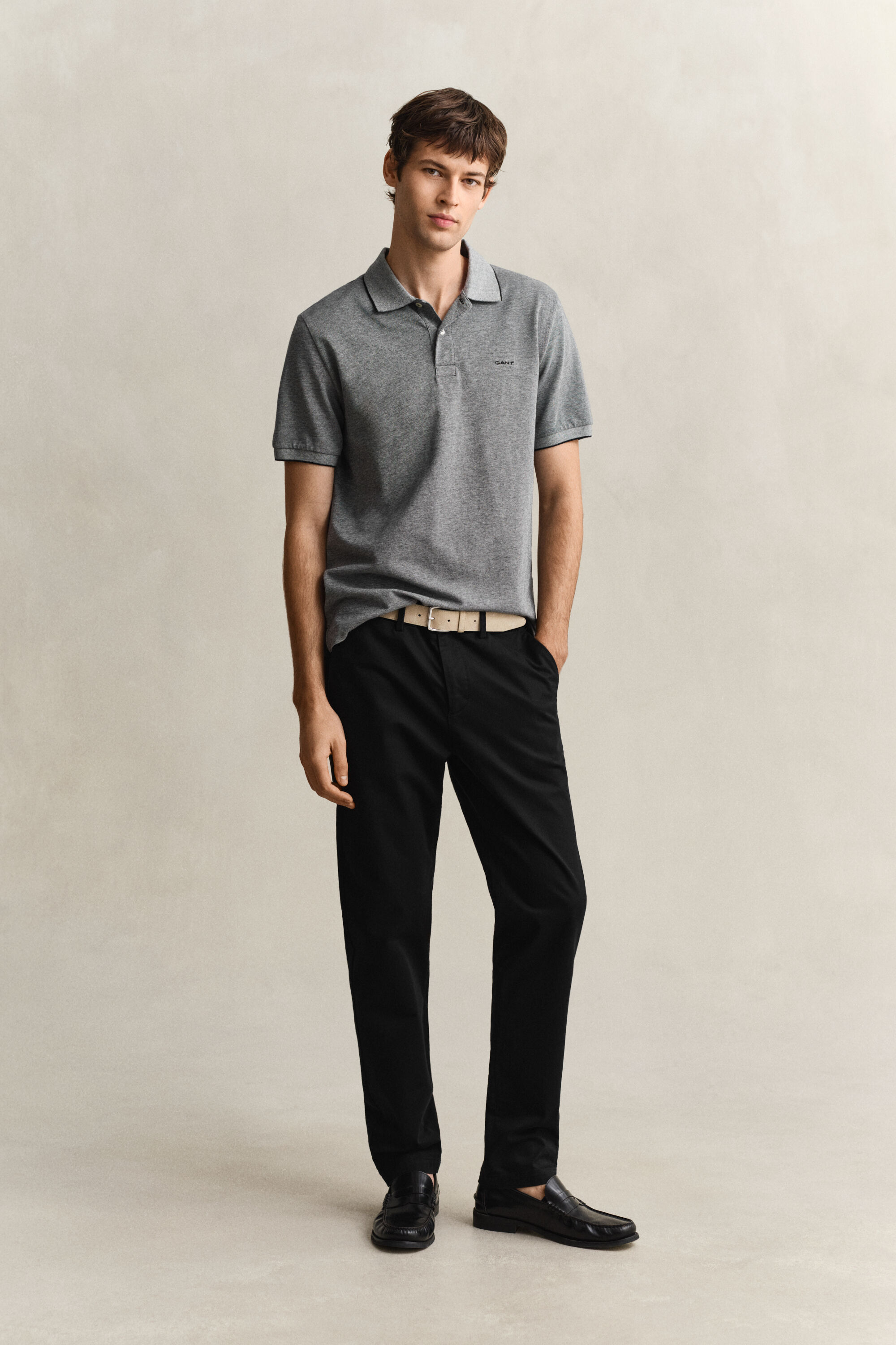 Pantalon chino élégant coupe slim