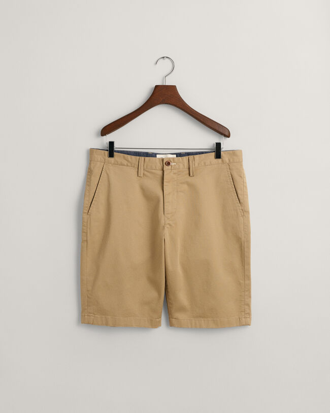 Relaxed Fit short van keperstof