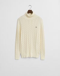 Katoenen kabelcoltrui