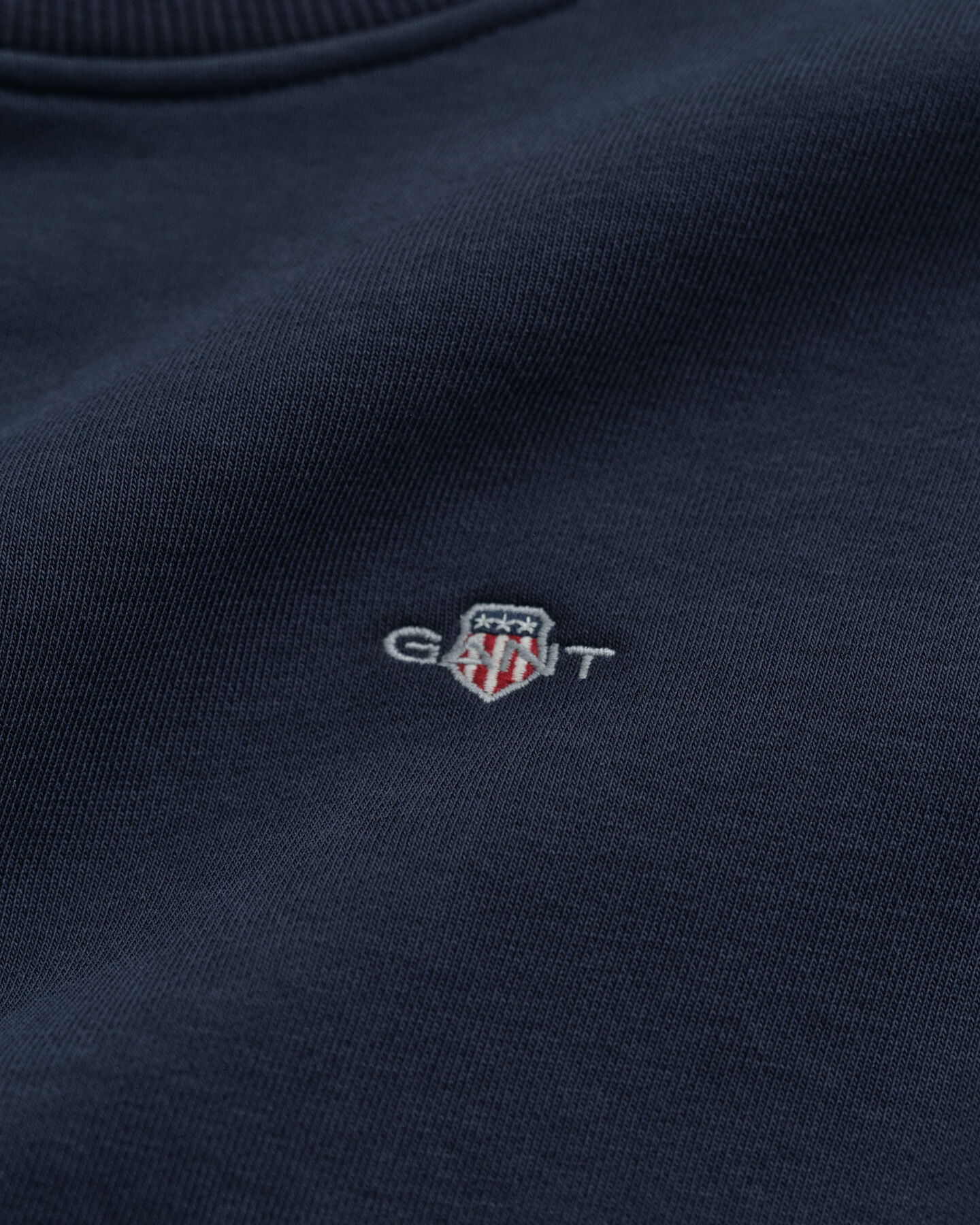 Robe sweat col rond avec écusson