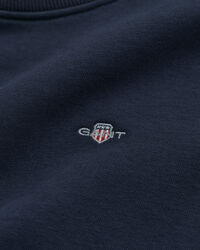 Robe sweat col rond avec écusson