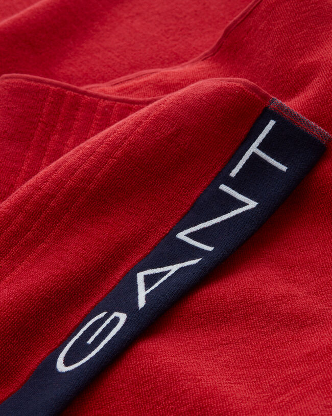 Strandlaken met ton sur ton streepje