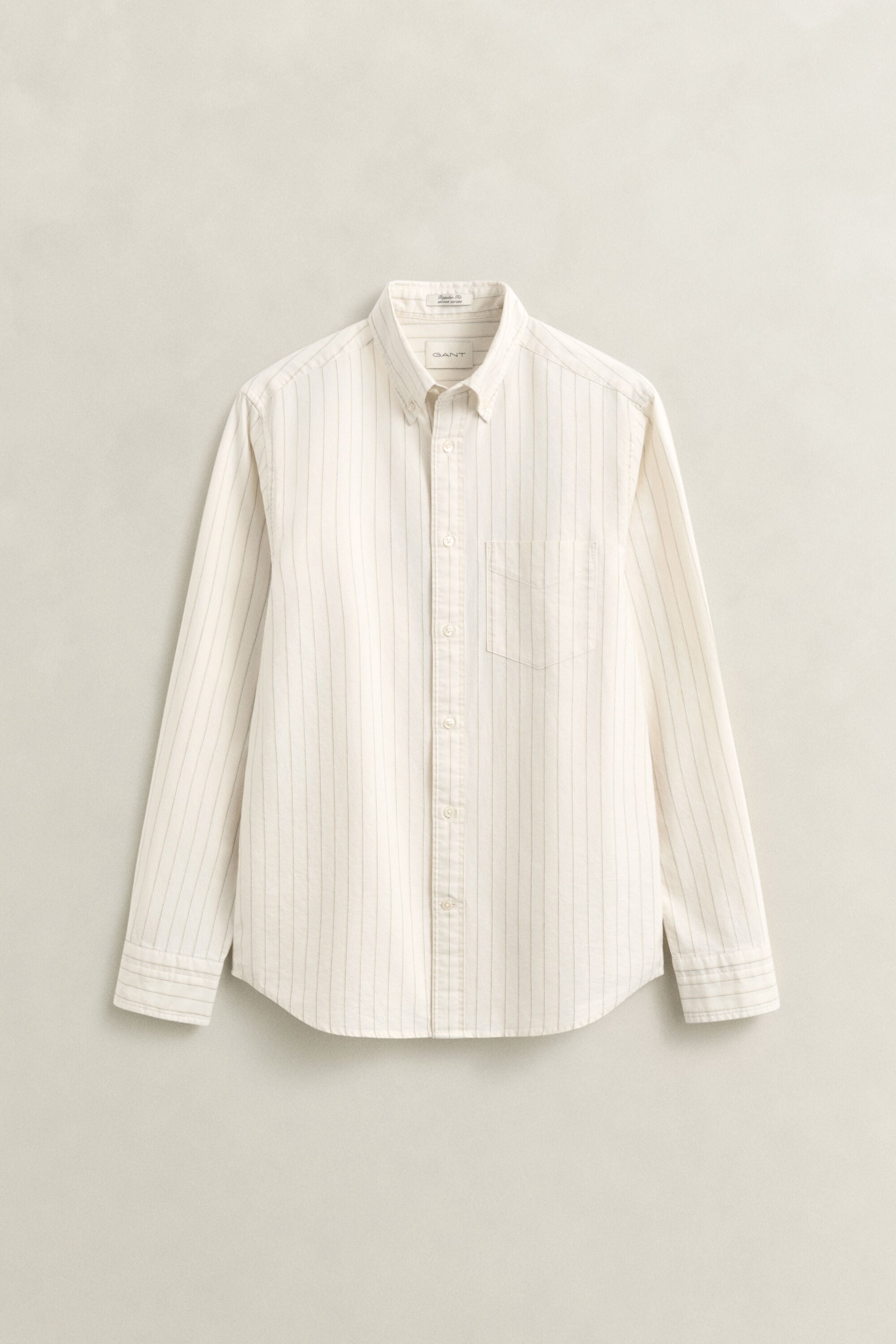 Chemise en coton Oxford à rayures Archive