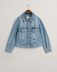 Veste courte en denim