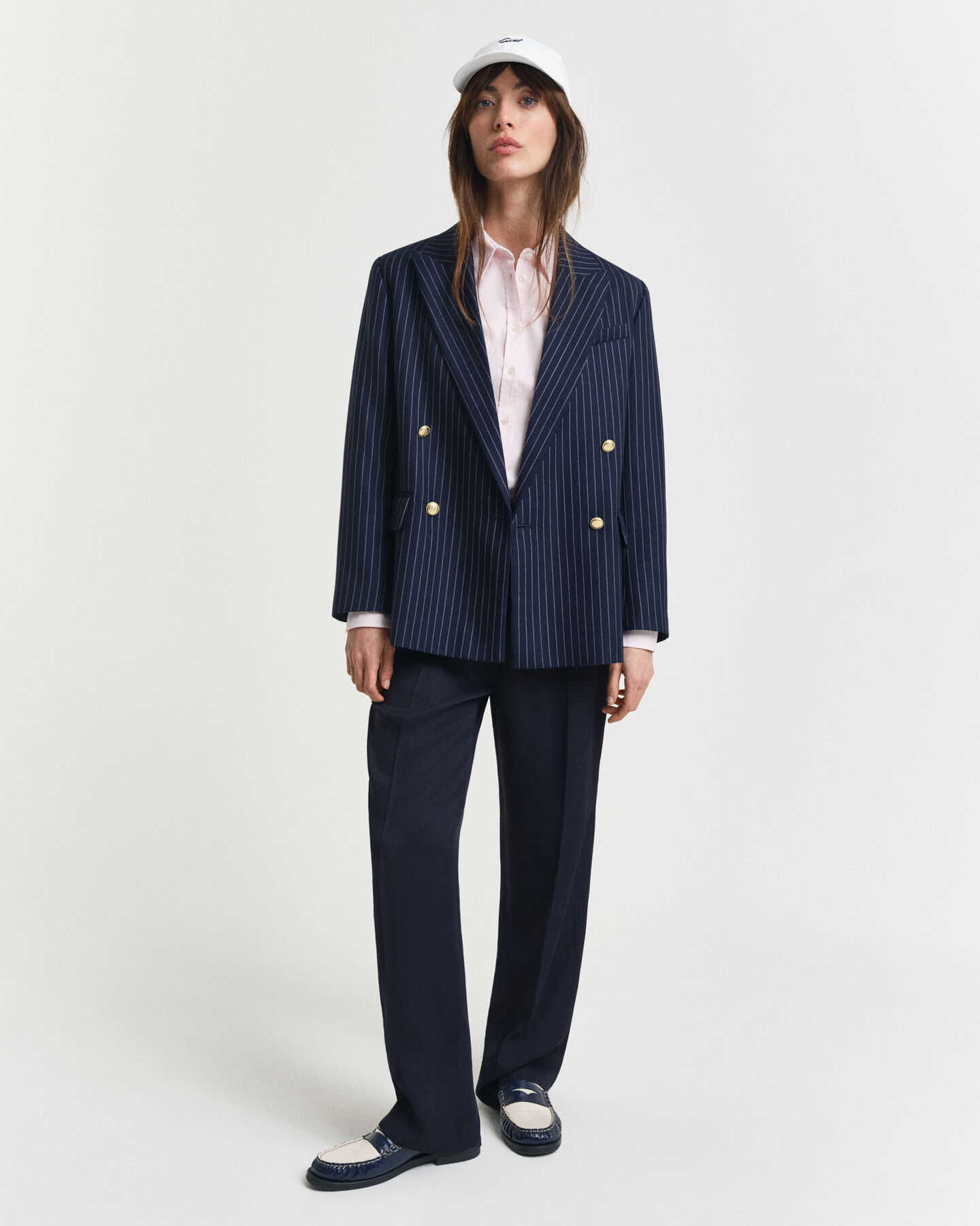 Chemise coupe slim en coton Oxford stretch