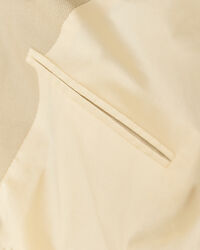 Veste de costume relaxed fit en coton et lin