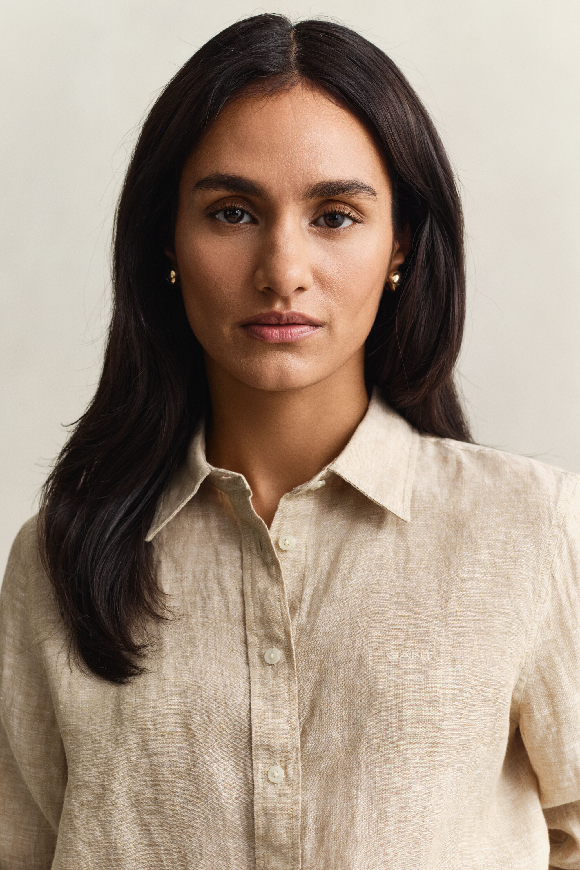 Regular Fit linnen overhemd