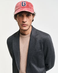 Blazer van tweekleurige keper-jersey