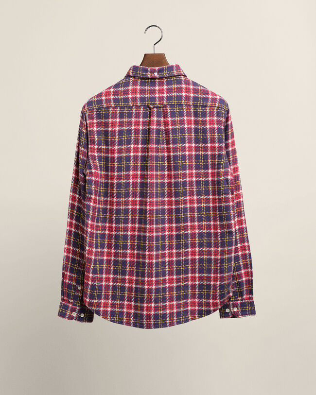 Chemise regular fit en serg&eacute; &agrave; motif &eacute;cossais Wrangler x GANT