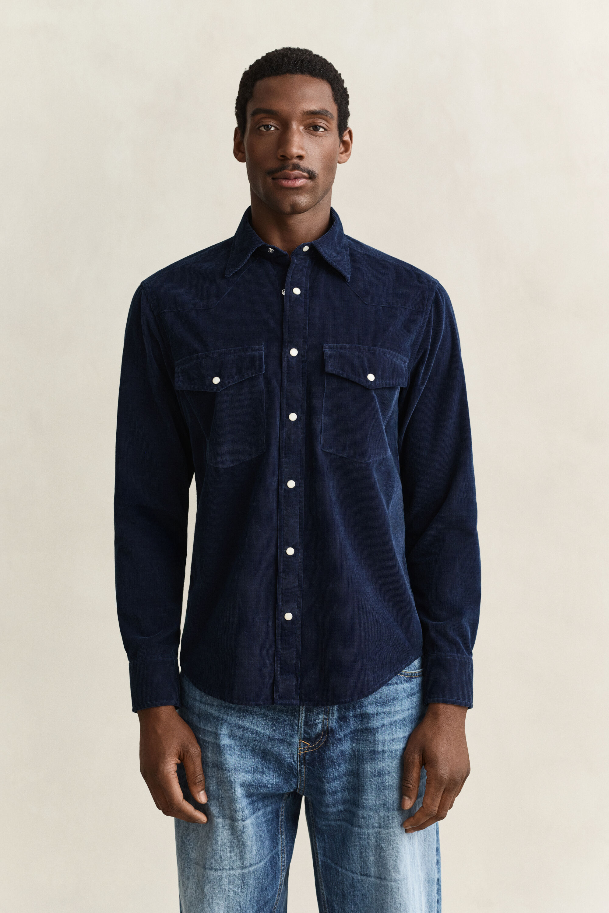 Corduroy rodeo-hemd