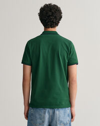 Polo en coton piqu&eacute;