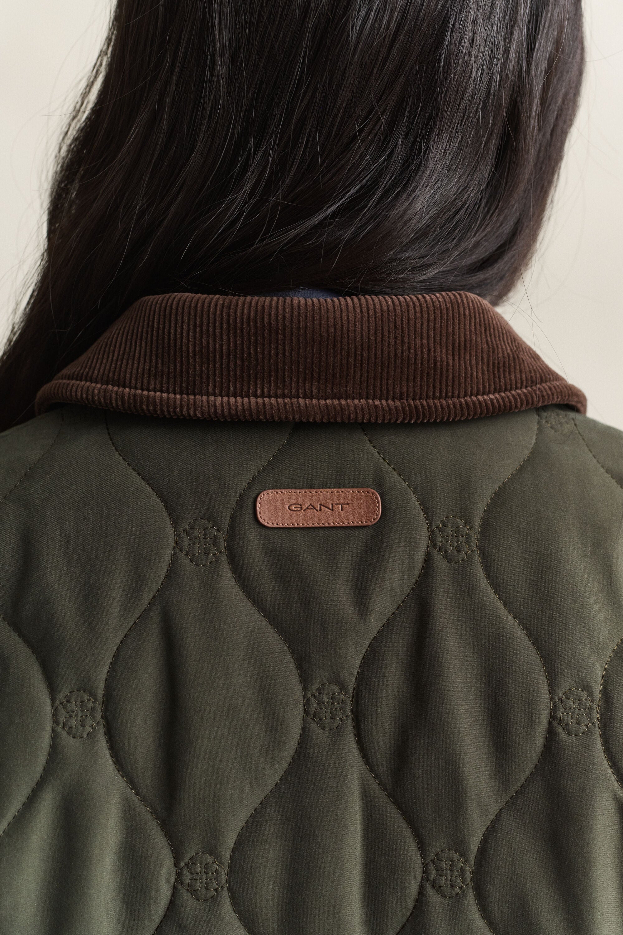 Veste matelassée avec monogramme