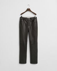 5-pocket leren broek