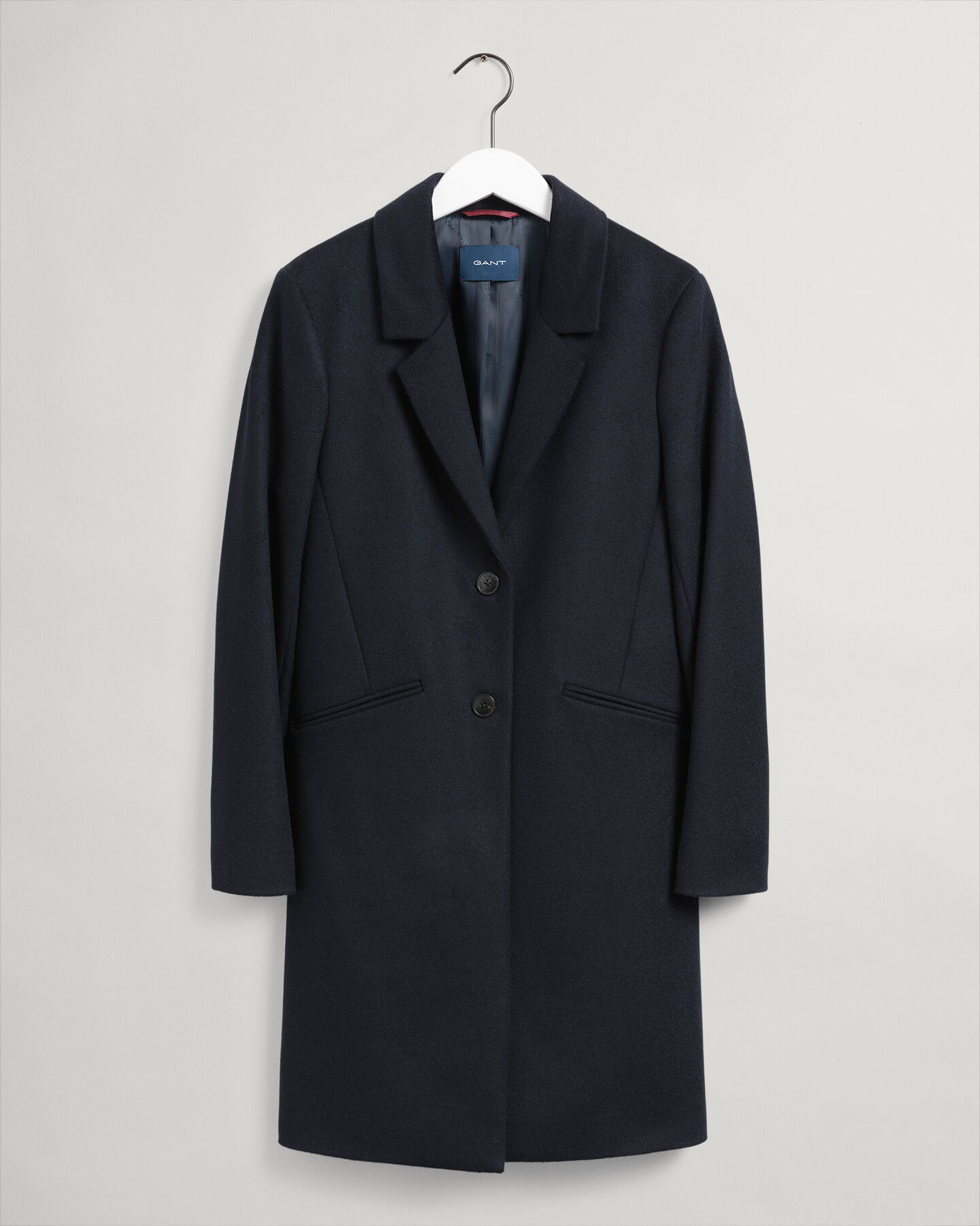 Manteau ajust&eacute; en laine Classic