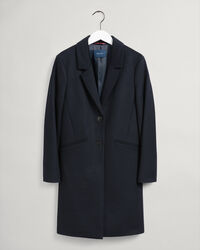 Manteau ajust&eacute; en laine Classic