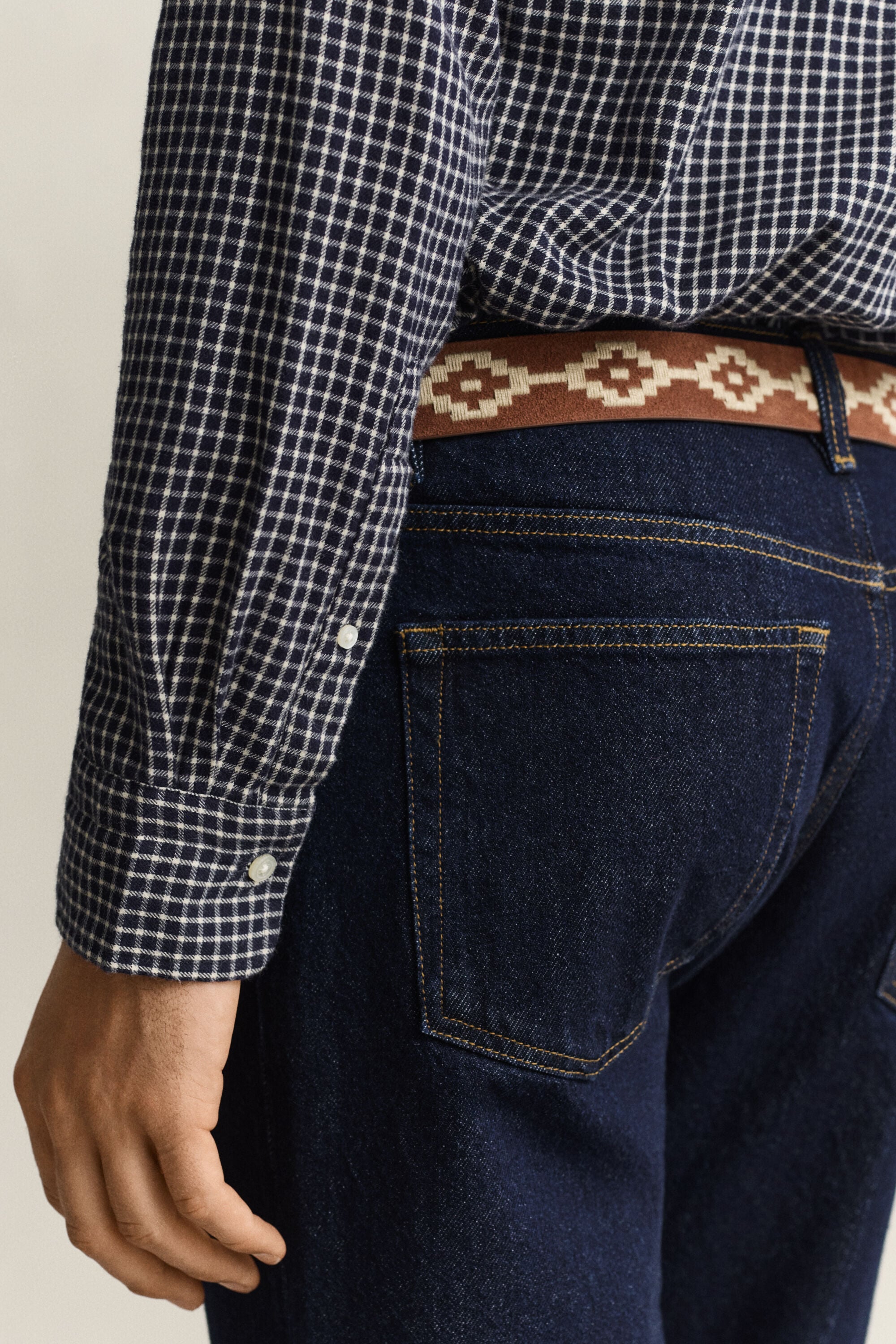 Geruit hemd van Windblown-flanel