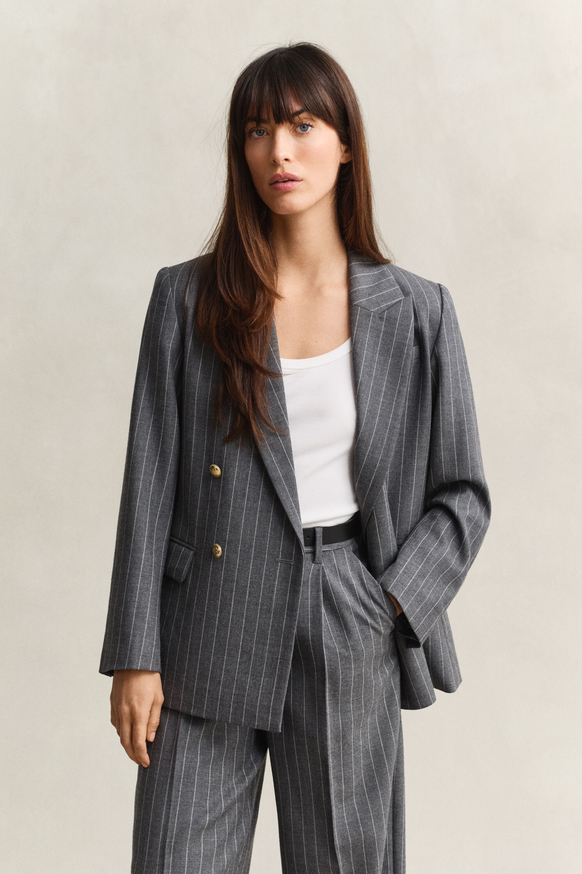 Veste blazer Club à rayures tennis