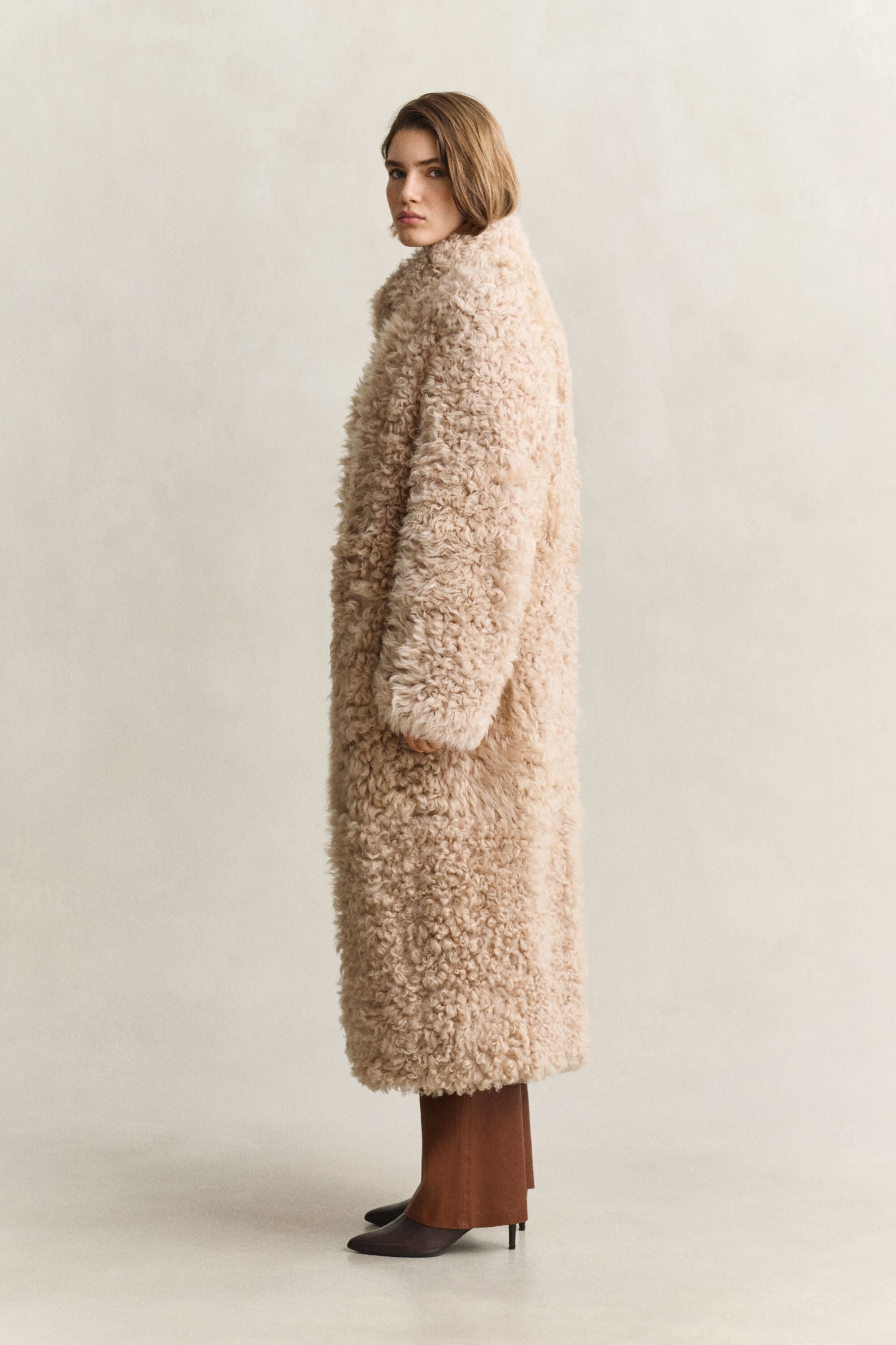 Shearling jas