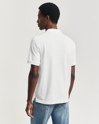 Basic poloshirt met Archive Shield-borduursel