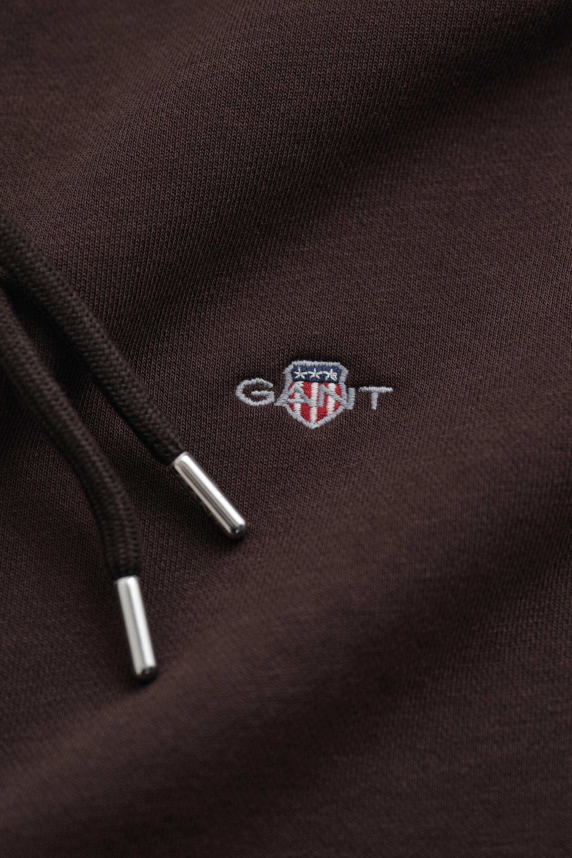 Shield hoodie met ritssluiting