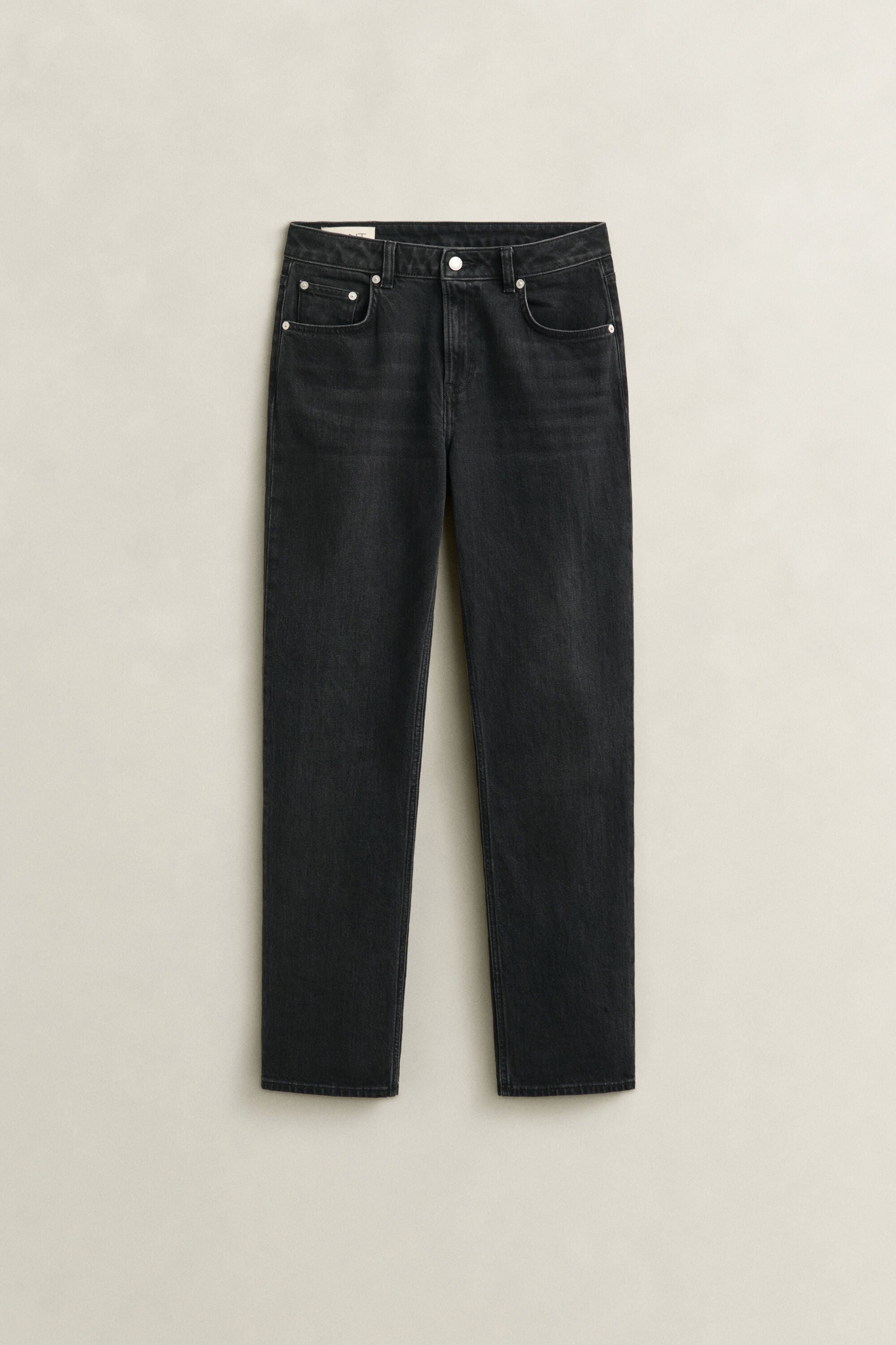Stretchjeans met rechte pijpen