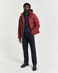 Pull à demi-zip en maille de coton torsadée