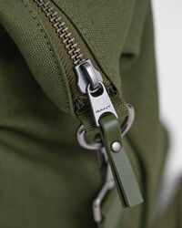 Duffeltas van katoencanvas met G-badge