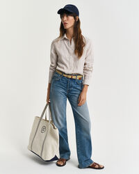 Chemise regular fit en lin