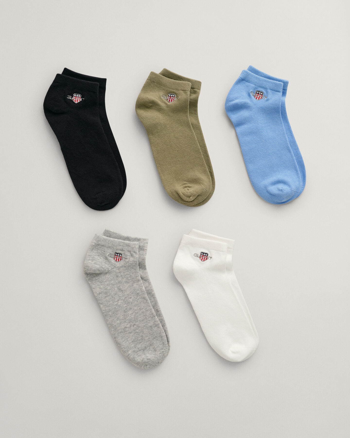 Lot de 5 paires de chaussettes pour baskets Shield Teens