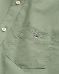 Regular Fit overhemd van poplin met korte mouwen