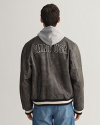 Leren GANT Varsity Jacket