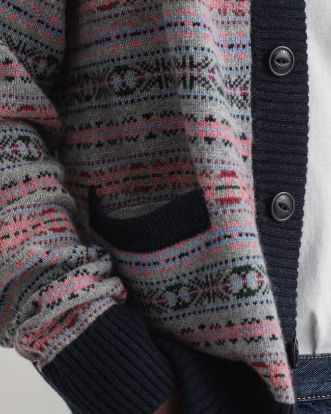 REMAKE Fair Isle vest