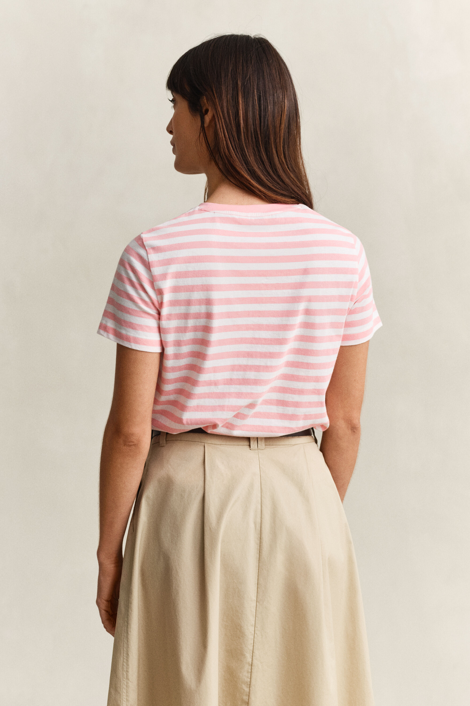 T-shirt rayé Shield